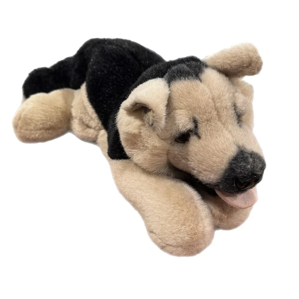 Vintage Aurora World German Shepherd Dog Plush Stuffed Animal 15